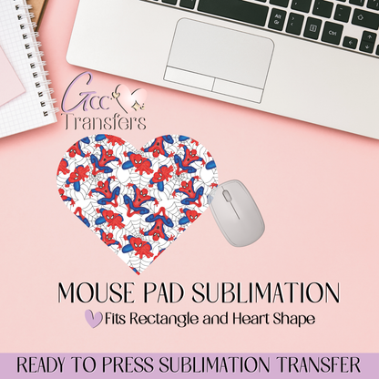 Cape of Courage Red Blue - Mouse Pad Sublimation Transfer