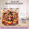 Thanksgiving Turkey - 20oz Regular Sublimation Wrap