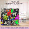 The Nightmare Tarot Cards - 20oz Regular Sublimation Wrap