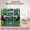 This Girl Loves Seahawks Football - 20oz Regular Sublimation Wrap