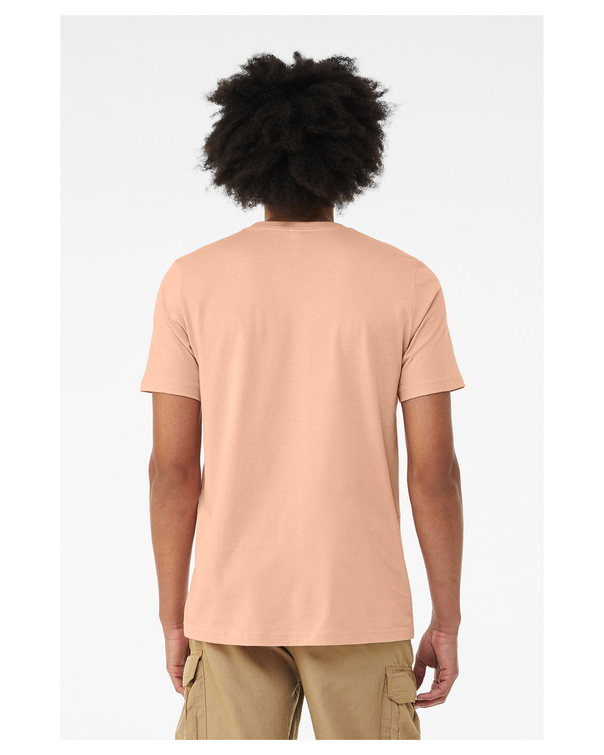 Peach - 3001C Bella+Canvas Unisex Jersey