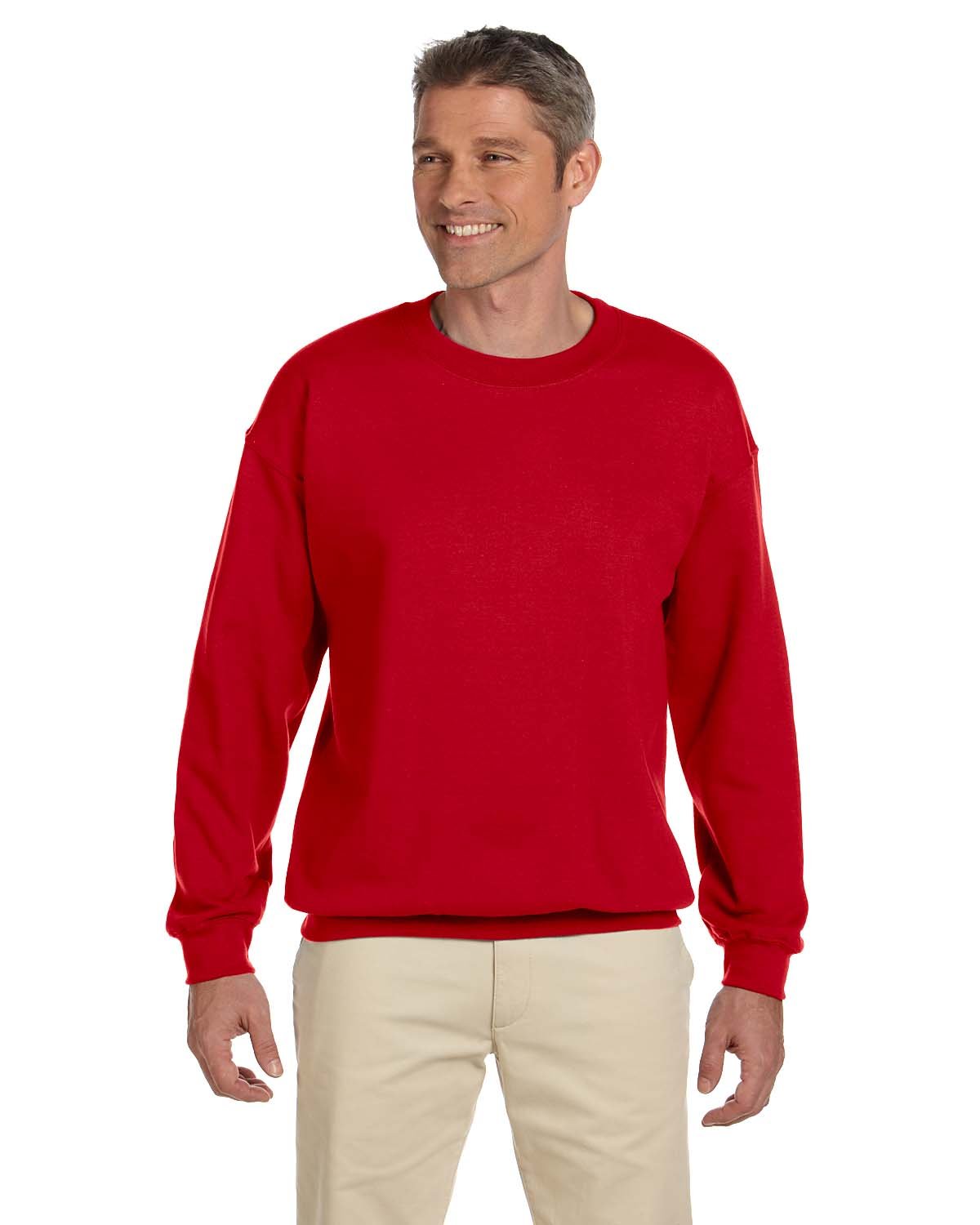 Red- Gildan 18000 Heavy Blend Crewneck Sweatshirt