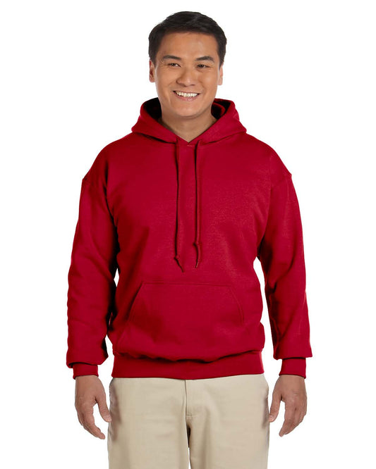 Red - Gildan 18500 Heavy Blend Hooded Sweatshirt