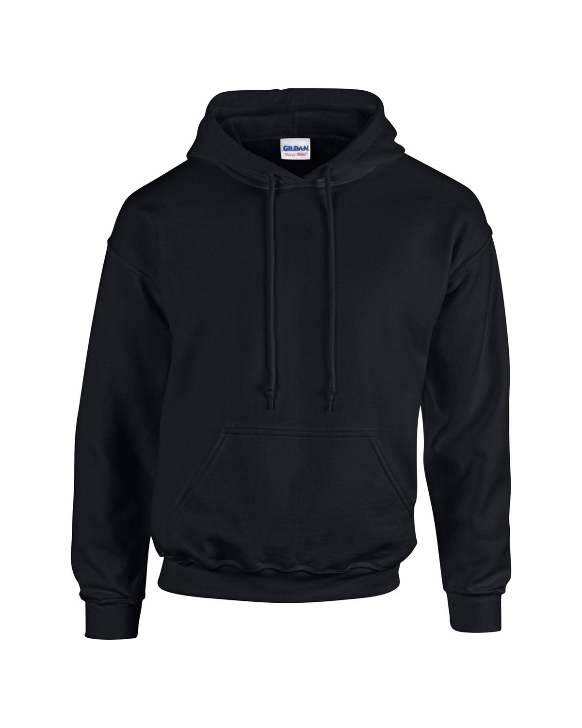 Black- Gildan 18500 Heavy Blend Hooded Sweatshirt