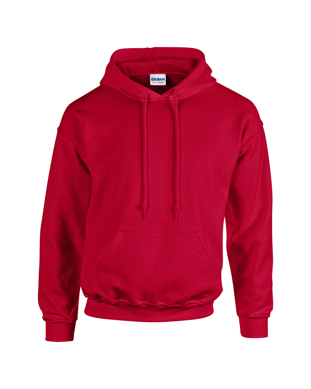 Red - Gildan 18500 Heavy Blend Hooded Sweatshirt
