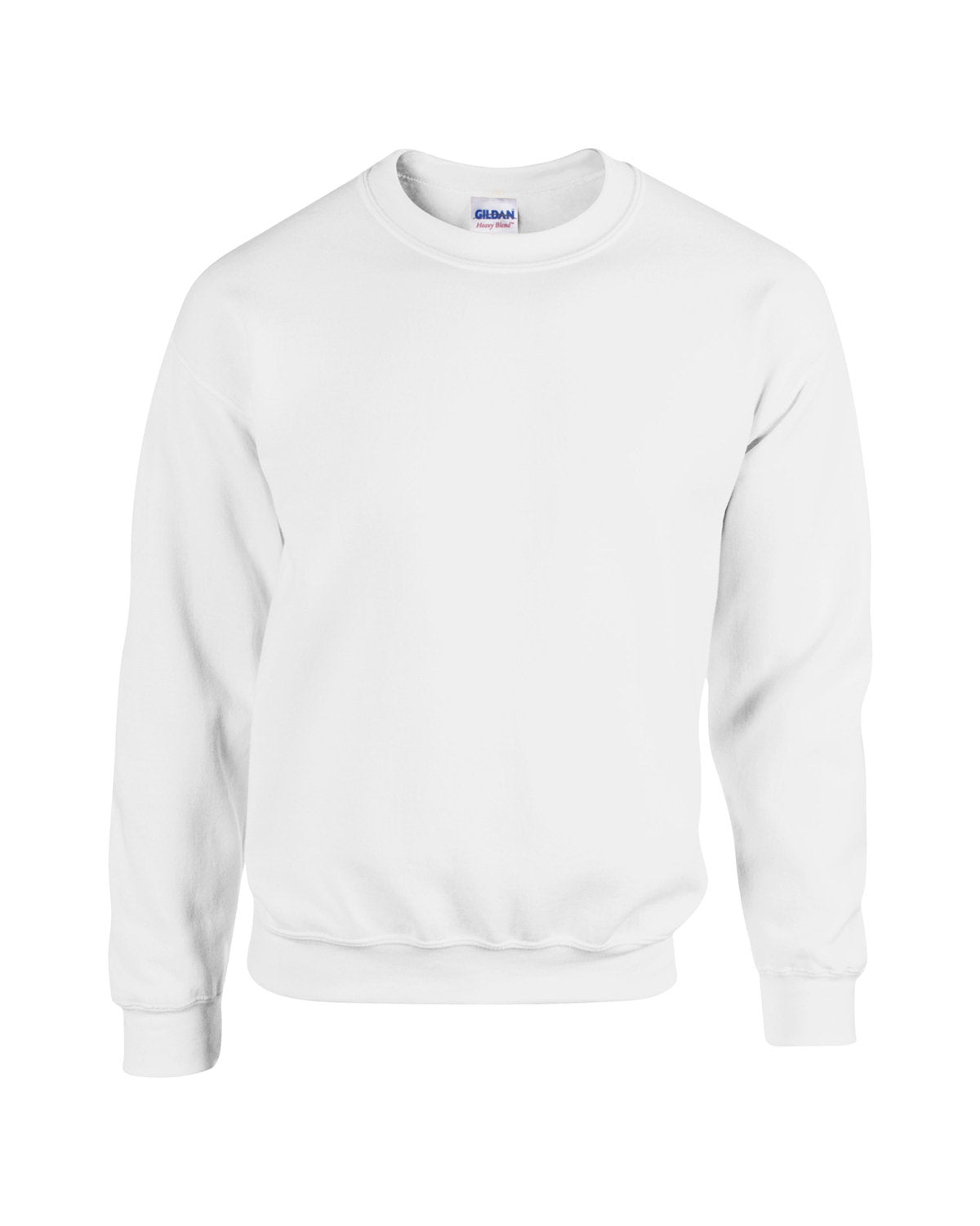 White - Gildan 18000 Heavy Blend Crewneck Sweatshirt